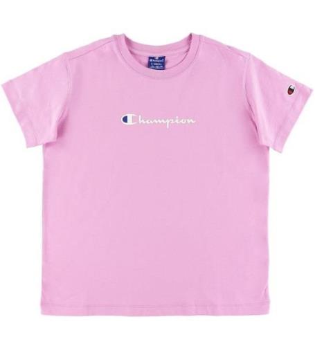 Champion Fashion T-shirt - Lavendel m. Logo