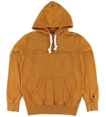 Champion Fashion Hoodie - BrÃ¤nd Orange m. Logo