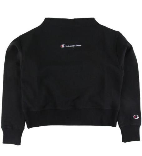 Champion Fashion Sweatshirt - High Neck/Crop - Svart