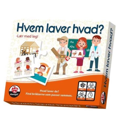 Danspil Spel - Vem gÃ¶r vad?