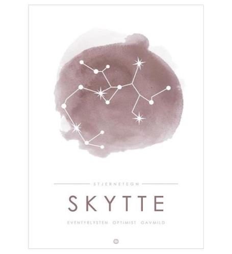 Citatplakat Affisch - A3 - Constellation - Skytten