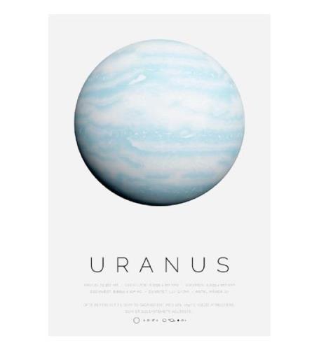 Citatplakat Affisch - A3 - Uranus