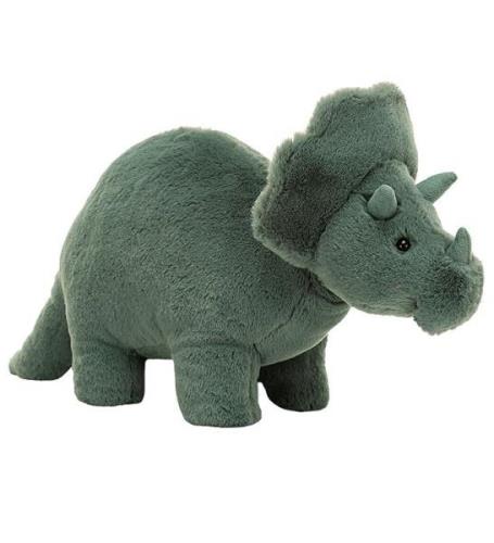 Jellycat Gosedjur - Medium+ - 17x11 cm - Fossilly Triceratops