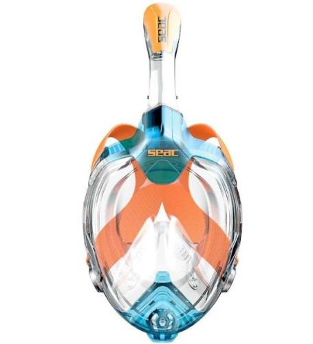 Seac Snorkelmask - Libera - BlÃ¥/Orange