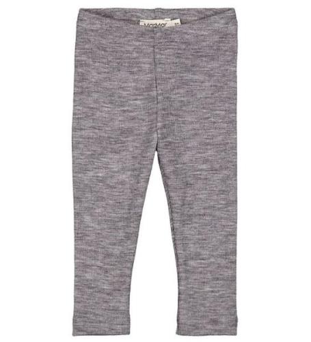 MarMar Leggings - Ull - Ben - Grey Melange