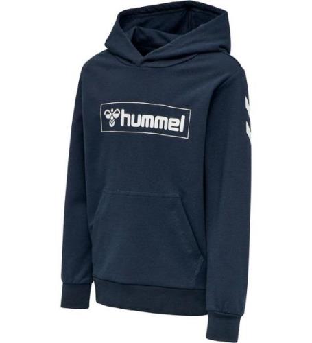 Hummel Hoodie - hmlBox - MarinblÃ¥