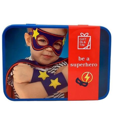 Gift In A Tin Leksaksset - LÃ¤r dig & Play - Be A Superhero