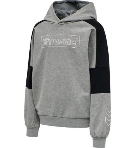 Hummel Hoodie - hmlBoxline - GrÃ¥melerad