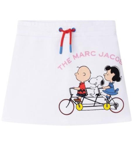 Little Marc Jacobs Kjol - Peanuts - Vit m. Tryck