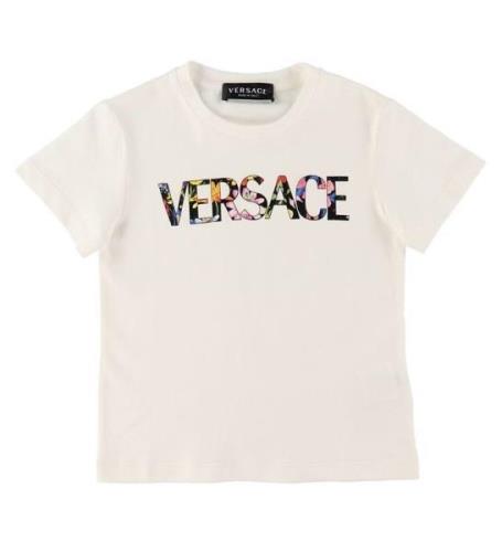 Versace T-shirt - Vit m. Tryck