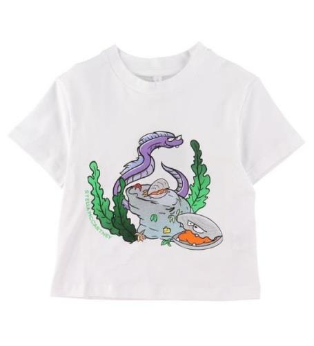 Stella McCartney Kids T-shirt fÃ¶r barn - Vit m. Tryck