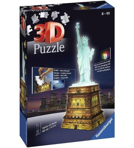 Ravensburger 3D- Pussel - 120 Delar - Liberty nÃ¤ra