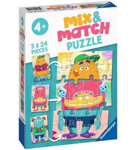 Ravensburger Pussel - 3x24 Delar - Mix & Match