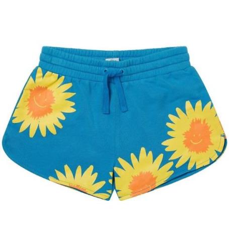 Stella McCartney Kids Sweatshorts - BlÃ¥ m. Gul