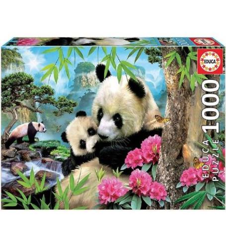 Educa Pussel - 1000 Delar - Morning Panda