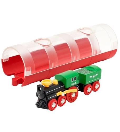 BRIO World Ã?nglok m. Tunnel - GrÃ¶n 33892