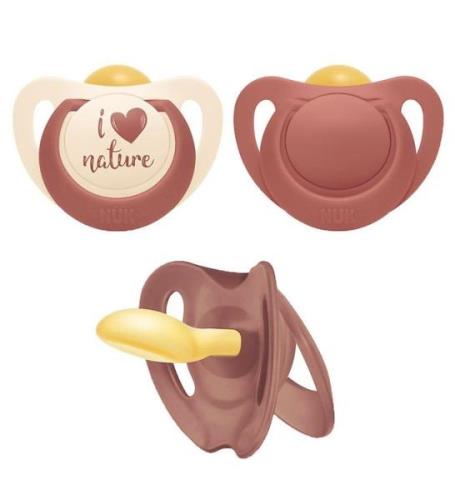 Nuk Nappar - Nuk For Nature - 2-pack - RÃ¶d