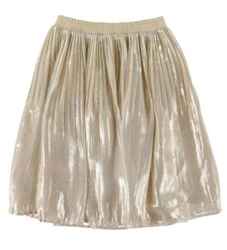 Stella McCartney Kids Kjol - Beige m. Glitter