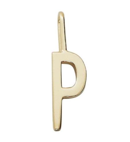 Design Letters HÃ¤nge fÃ¶r Halsband - P - 18K guldplÃ¤terad