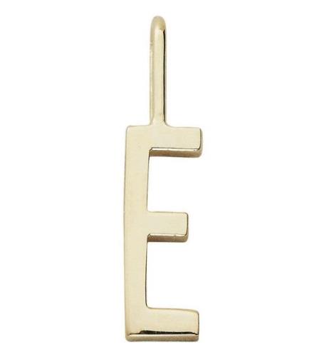 Design Letters HÃ¤nge fÃ¶r Halsband - E - 18K guldplÃ¤terad