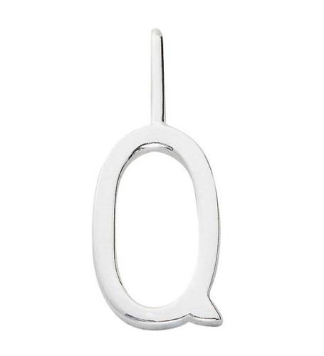 Design Letters HÃ¤nge fÃ¶r Halsband - Q - Silver