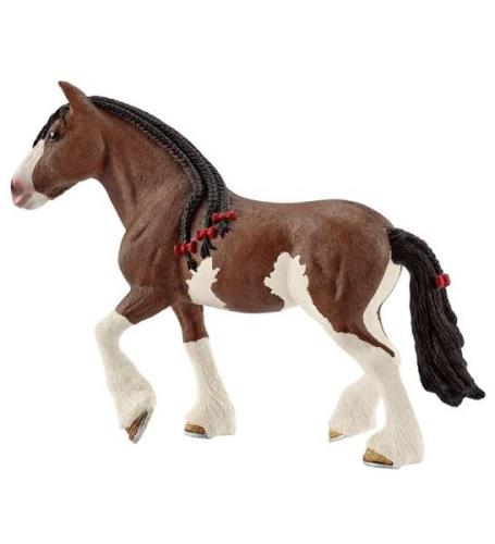 Schleich Djur - 16,1 x 12 cm - Clydesdale Hoppe 13809