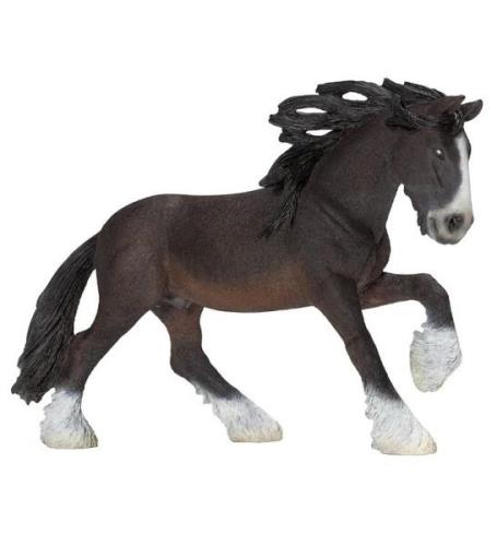 Schleich Djur - 17 x 12 cm - Shire Hingst 13734