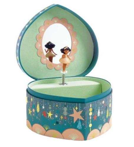 Djeco Smyckeskrin m. Musik - 14,5x8,5x13,5 cm - Happy Party