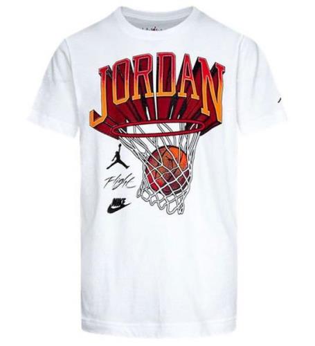Jordan T-shirt - Hoop Style - Vit m. Tryck