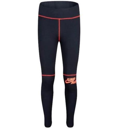 Jordan Leggings - BIG Jumpman X Nike - Svart m. Rosa/Neon