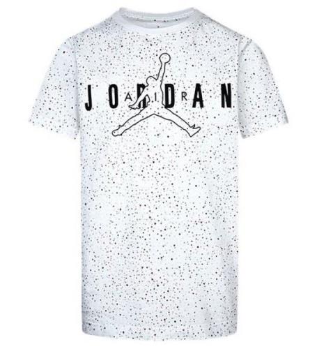 Jordan T-shirt - Color Mix Aop - Vit m. Prickar