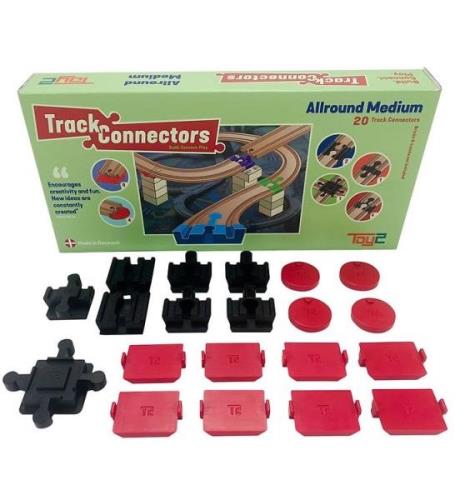 Toy2 Track Connectors - 20 st. - Allround Medium+