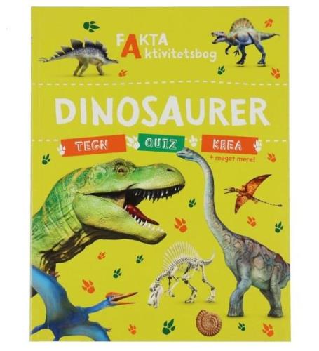 Forlaget Bolden Bok - Fakta-Aktivitetsbok: Dinosaurier - Dansk