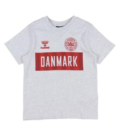 Hummel T-shirt - DBU - hmlHurra - GrÃ¥melerad ljung