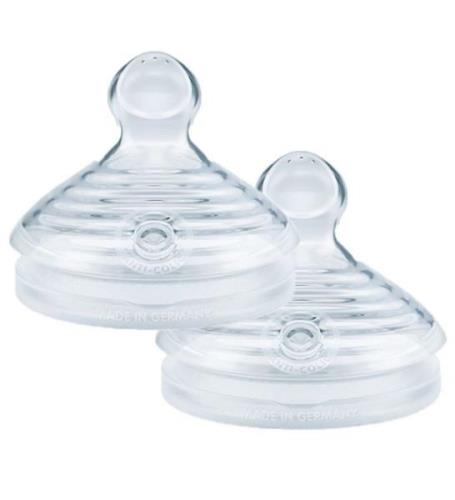 Nuk Flasknappar Soother - For Nature tet Silikon - 2-pack - stor