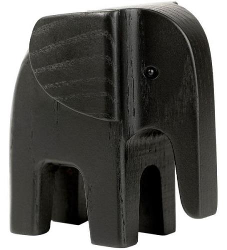 Novoform TrÃ¤figur - Baby Elephant - Black Betsad