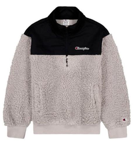 Champion Fashion Sweatshirt - Plys - GrÃ¥/Svart