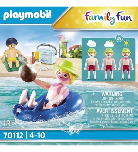 Playmobil Familj Fun - Badkar med Badring - 70112 - 18 Delar