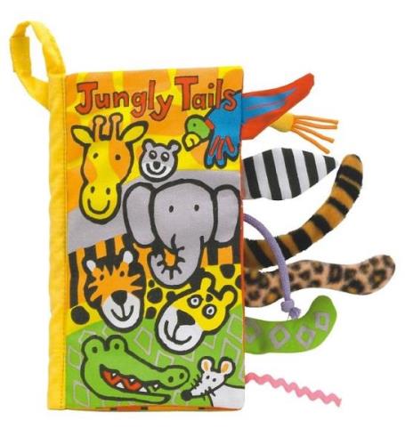 Jellycat Bok - Jungly Tails - Engelsk