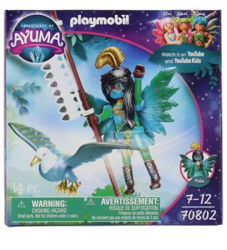 Playmobil Ayuma - Knight Fairy Med Totemdyr - 70802 - 14 Delar