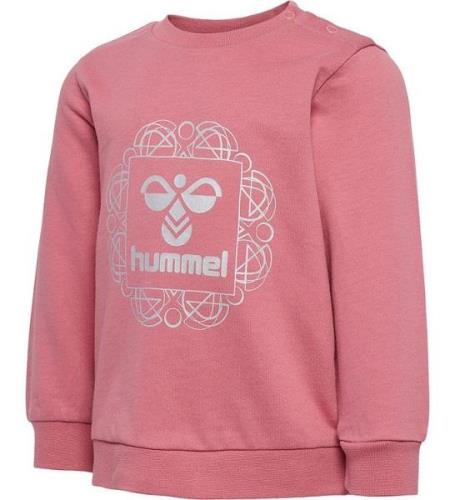 Hummel Sweatshirt - hmlLime - Dusty Rose m. Silver