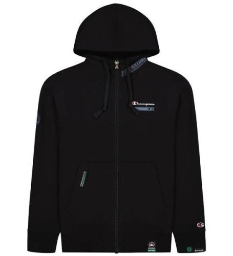 Champion Fashion Hoodie - Svart m. Logo