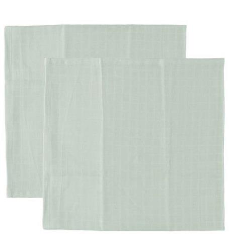 Cam Cam Muslinfilt - 70x70 - 2-pack - Dusty Green