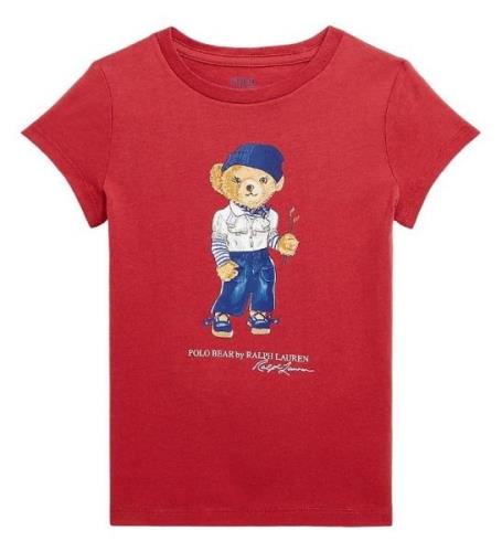 Polo Ralph Lauren T-shirt - SBTS II - RÃ¶d m. Tryck
