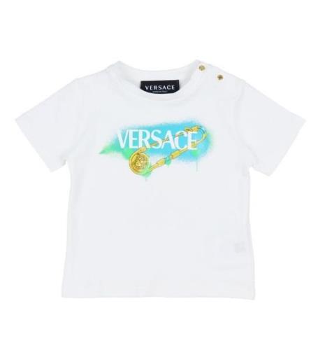 Versace T-shirt - Vit m. Tryck