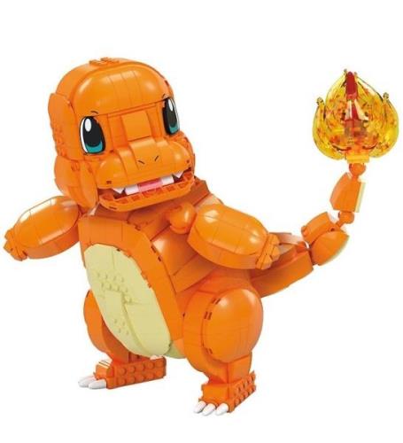 MEGA PokÃ©monfigur - Jumbo Charmander - 750 Delar