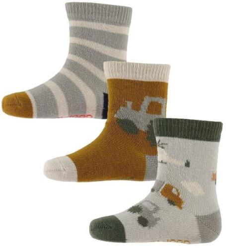 Liewood Strumpor - Silas - 3-pack - Dove Blue