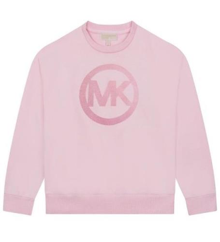 Michael Kors Sweatshirt - TvÃ¤ttade Rosa m. Paljetter