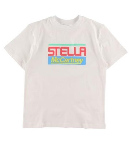 Stella McCartney Kids T-shirt - Vit m. Tryck