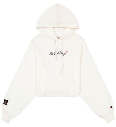 Champion Fashion Hoodie - Crop - Vit